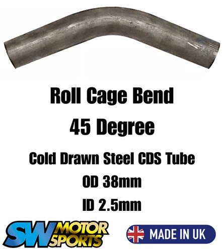 Roll cage bend - bend, 38mm