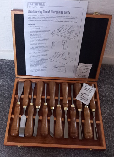 Wood carving tools faithfull - tools,