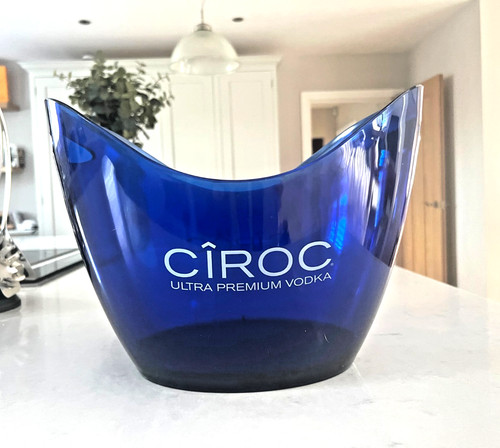 Ciroc ice bucket with handles
