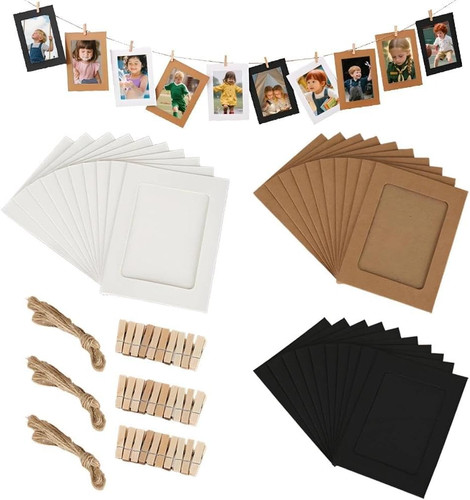 Paper picture frames - 30, pcs
