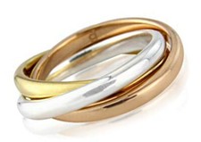 3 MM Russian Wedding Ring 925