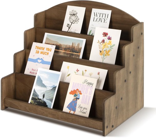 Wooden greeting card - card, display