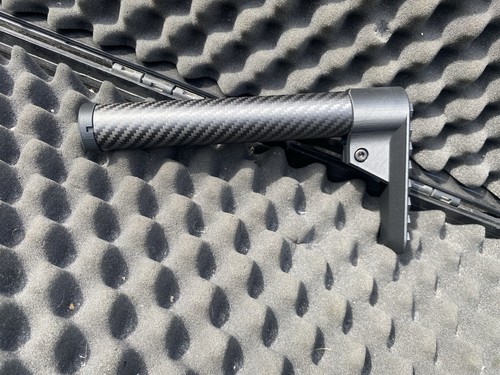Airsoft carbon stock tube - carbon,