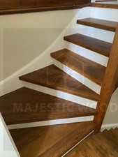 Solid Wood Oak Timber Stair