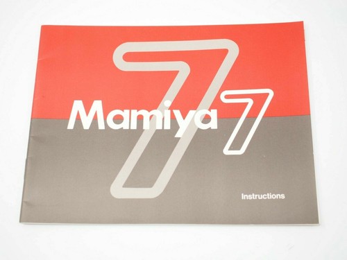 Mamiya instruction manual - 7,