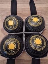 4 Taylor Ace bowls, 2019, size