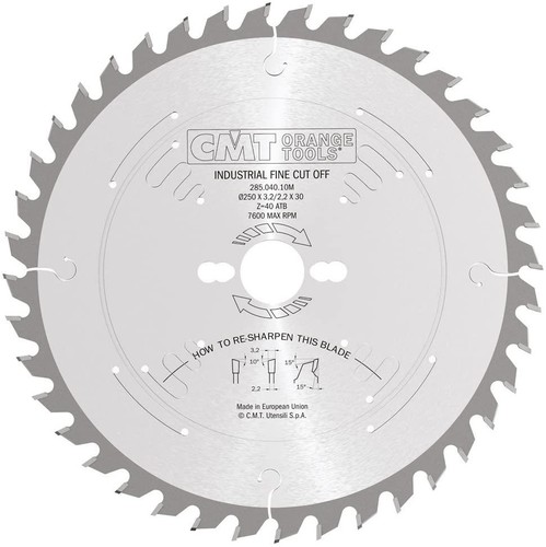 Cmt 250mm 30b 40t - 250mm,