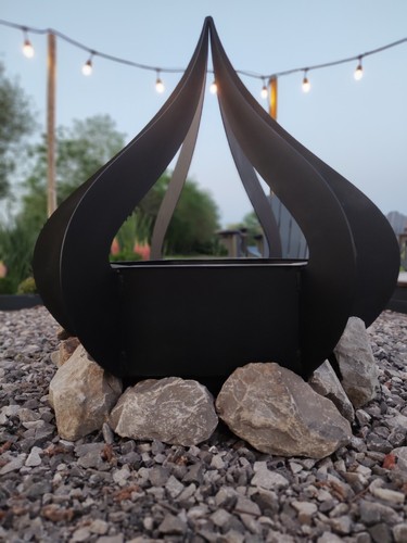 Large luxury garden firepit - large, |
