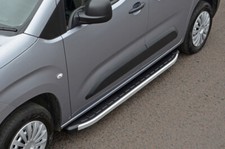 Aluminium Side Steps Bars Running Boards To Fit L1 Toyota ProAce City (2019+)