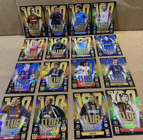 100 hundred club match attax - hundred,
