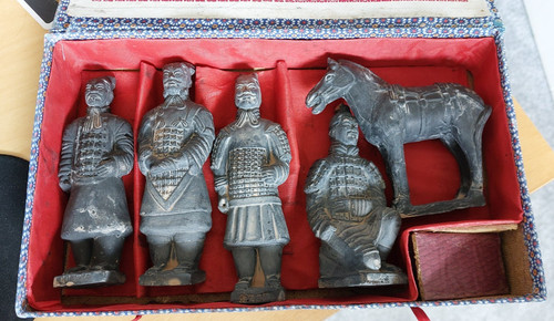 Boxed qin dynasty - qin, terracotta