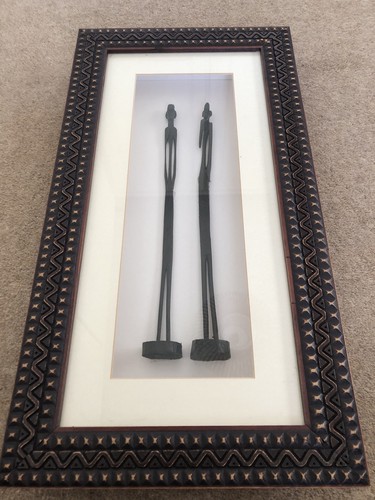 African shadow box carving - shadow,