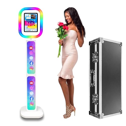 Ipad photo booth shell led - booth, w/