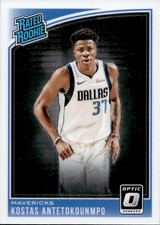 Kostas Antetokounmpo - Rated Rookie - 2018-19 Donruss Optic #185