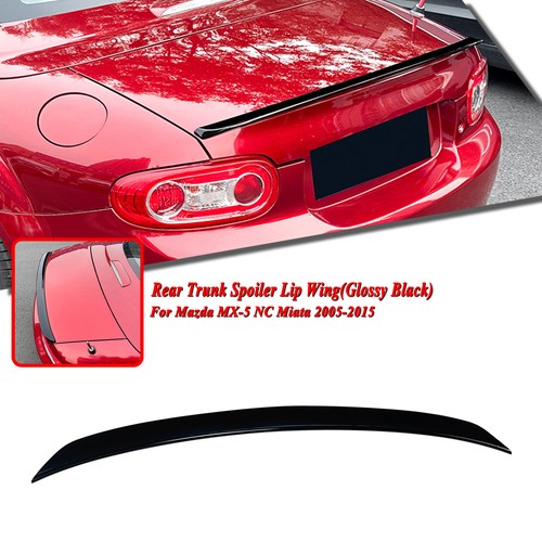 Car rear trunk spoiler lip - rear,