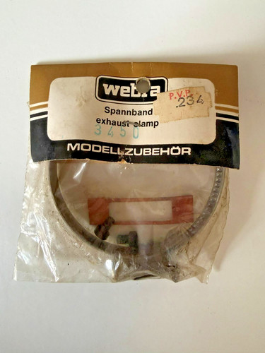 Webra exhaust clamp - set, no