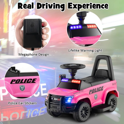 Battery powered police cars - powered,