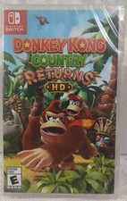 Donkey Kong Country Returns HD Nintendo Switch - Factory Sealed