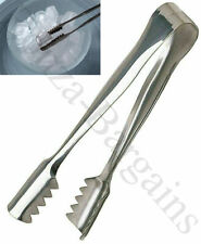 NEW 6.5" ICE TONGS STAINLESS