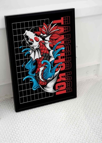 Koi carp tancho - carp,