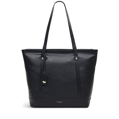 Radley black tote bag large - black,