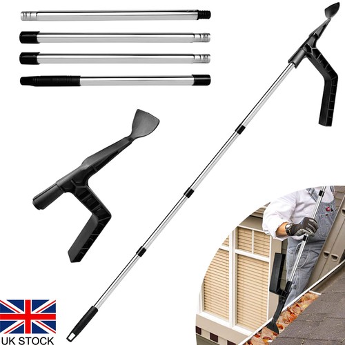 Gutter scoop cleaning - gutter,