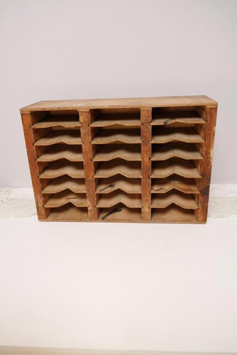 Vintage wooden haberdashery - vintage,