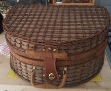 Vintage Wicker Picnic Hamper