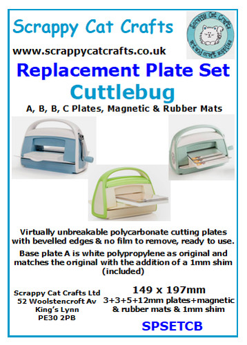 Cuttlebug complete plate set - complete,
