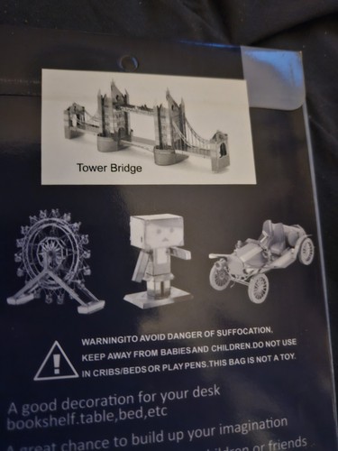 Piececool metal puzzle - 3d,