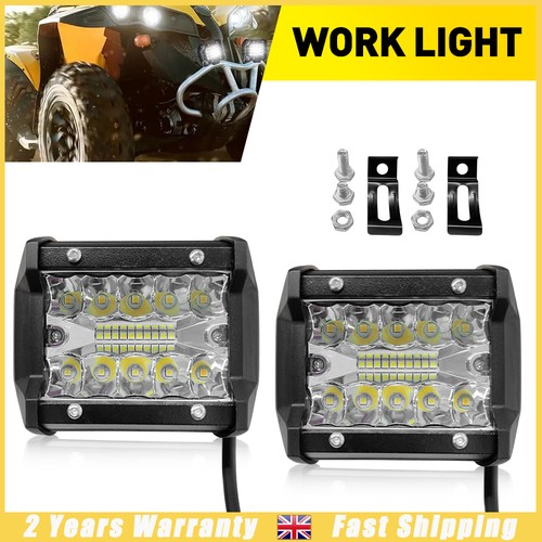 12v bright square white - 2x,