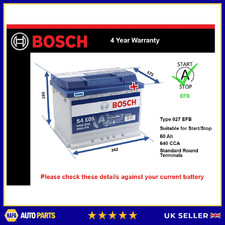 EFB Car Battery S4E05 Bosch