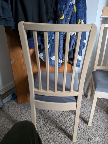 Ikea chair set with new - chair,