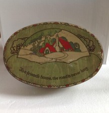 W & R JACOB BISCUIT TIN RARE
