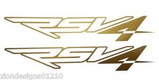 Aprilia RSV4 outline gold matt