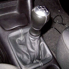 Peugeot 206 207 HDI GTI XS Gear Shift Boot Black Leather