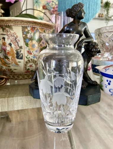 Stuart glass crystal - stuart, etched