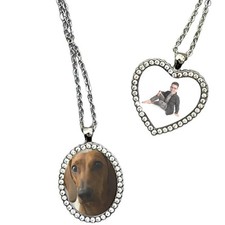 Personalised Photo Heart Oval