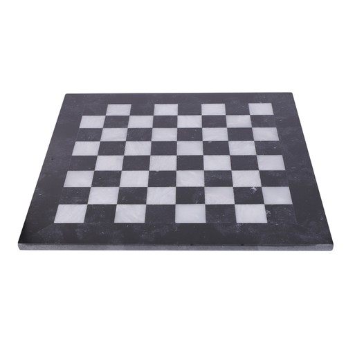 Marble chess set black white - set, &