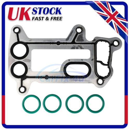 Oil filter housing gasket kit - housing,