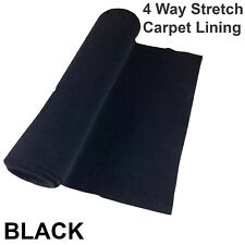 Camper Van Lining Carpet Black