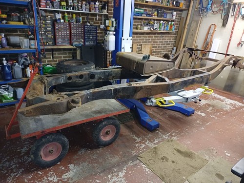 Bentley bare chassis - bare,