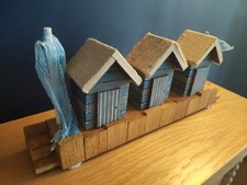 Driftwood Miniature Beach Huts