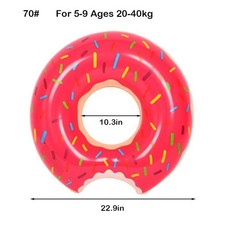 ROOXIN Thickened Swim Ring Tube Inflatable Swimming Ring For Child Kid Adult Swi