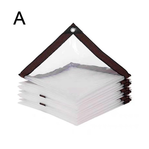 Transparent clear tarpaulin - transparent,