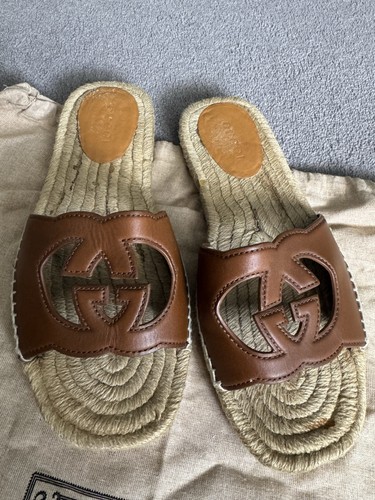 Gucci tan leather beige - leather,