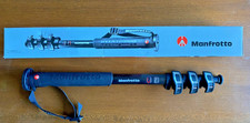 Manfrotto Monopod carbon fibre tripod MPMX PRO C4 light weight 4 SECTION