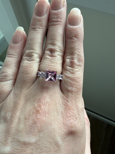 Mystic pink topaz ring size - topaz,