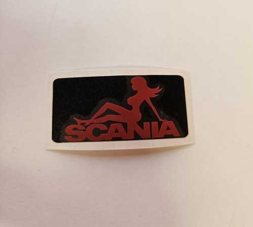Scale scania lady - 1:14, decal