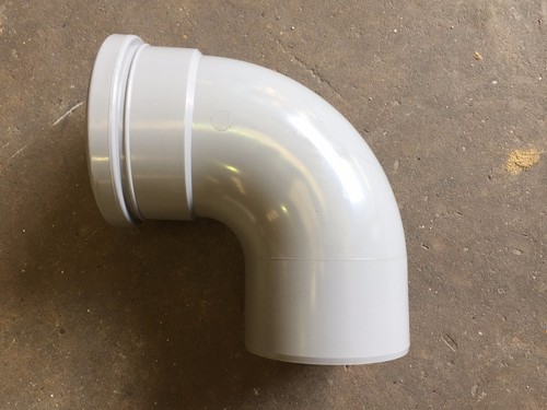 Upvc soil pipe 110mm 90deg - 110mm,